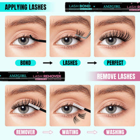 AMZGIRL LASH Lash Remover in use