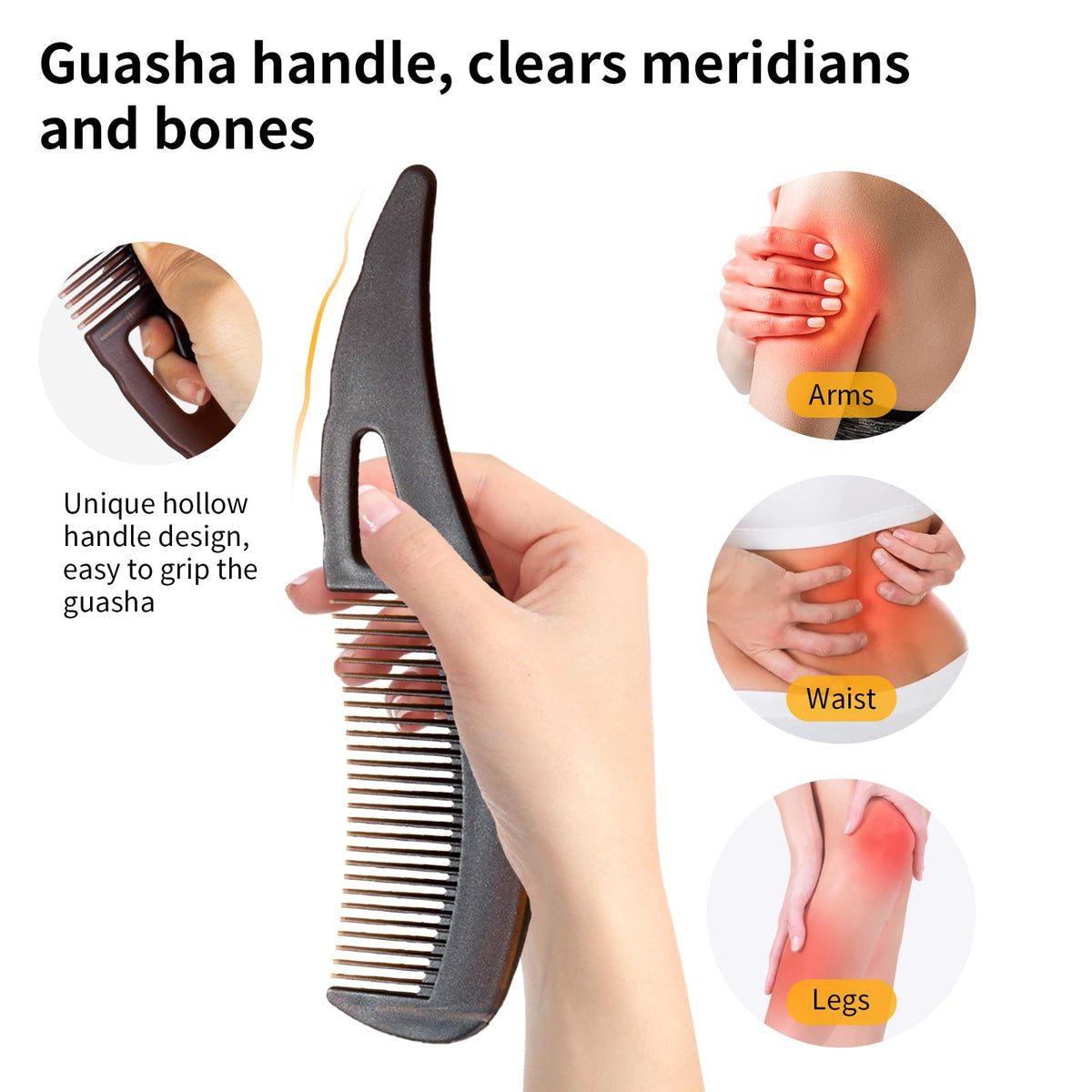 AMZWISH combs in a travel bag for convenience