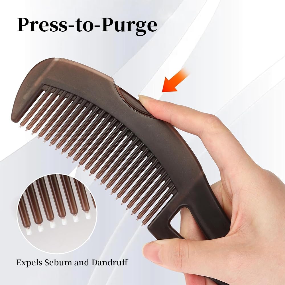 AMZWISH Dandruff Comb Set displayed with packaging