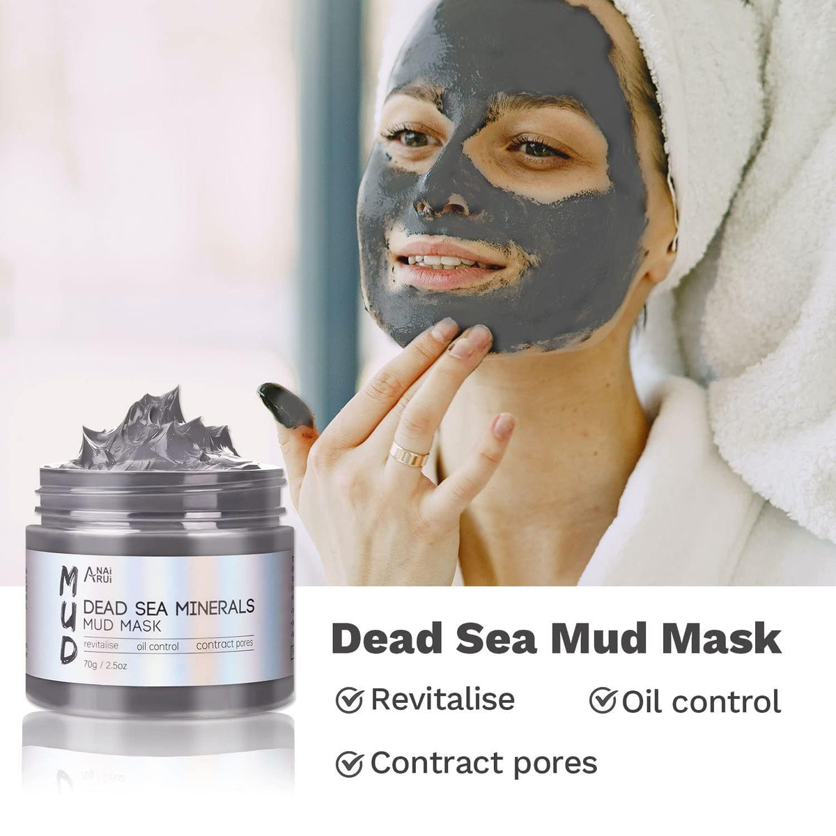 ANAI RUI Face Mask Set with applicator brush