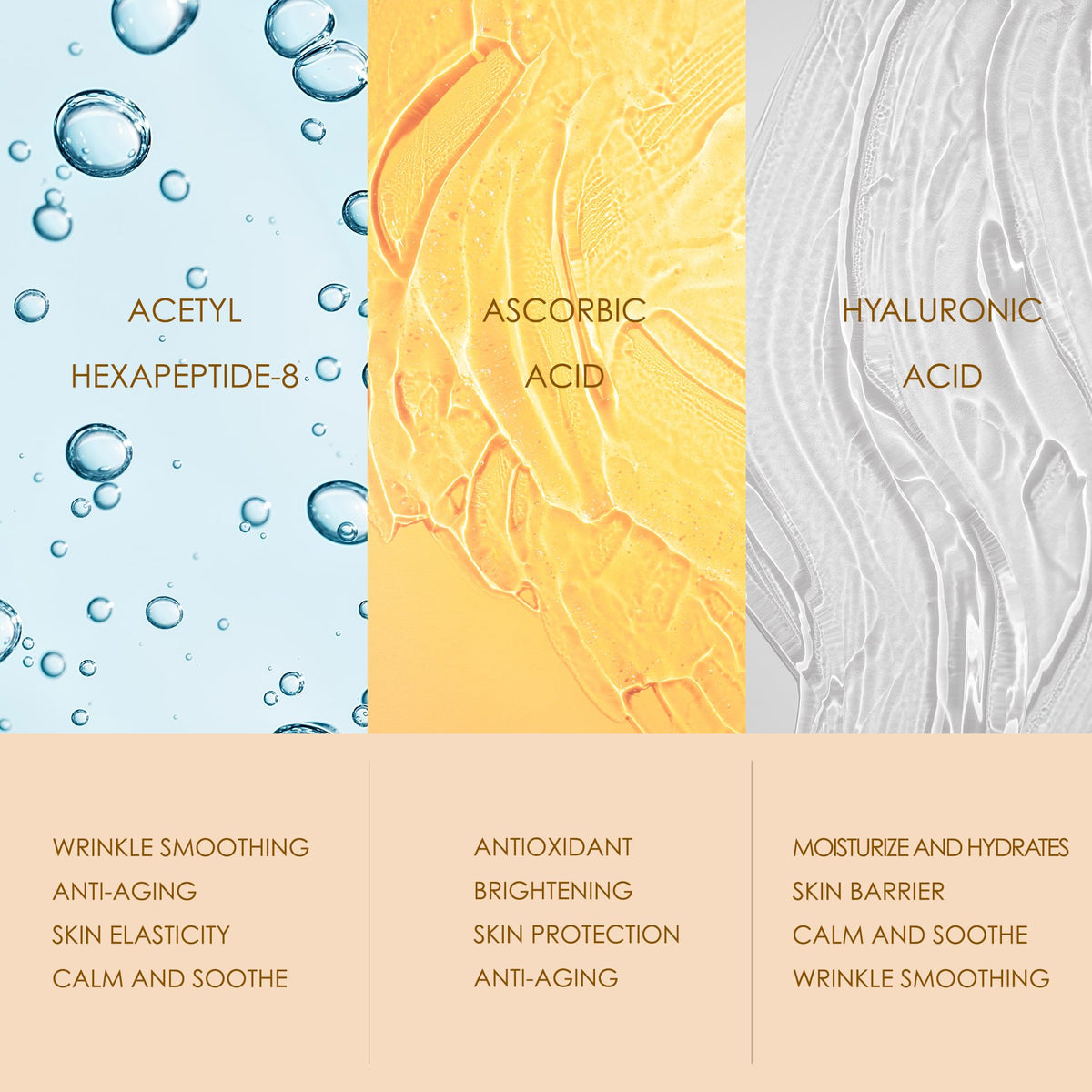 ANAREAL Eye Bags with ingredients displayed