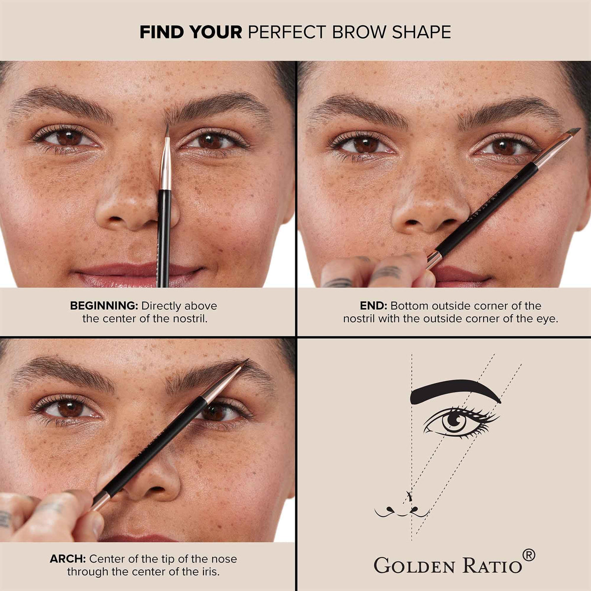 Anastasia Beverly Hills Brow Definer shades display