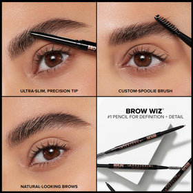 Anastasia Beverly Hills Brow Wiz pencil on makeup table