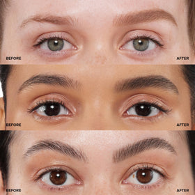 Anastasia Beverly Hills Brow Wiz pencil showing different shades