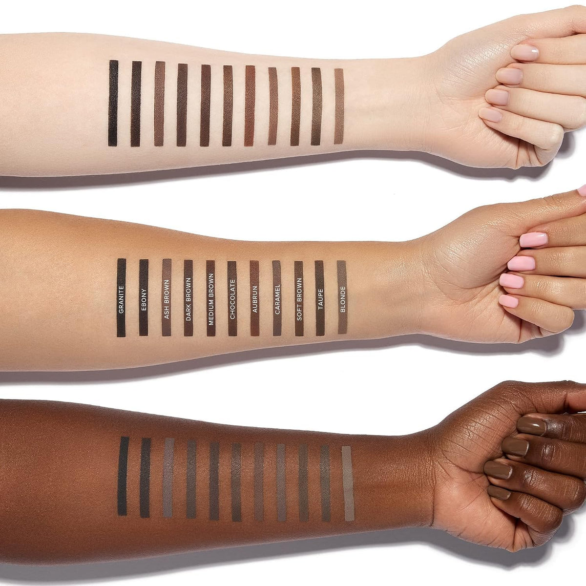 Anastasia Beverly Hills DIPBROW Pomade Ebony on model