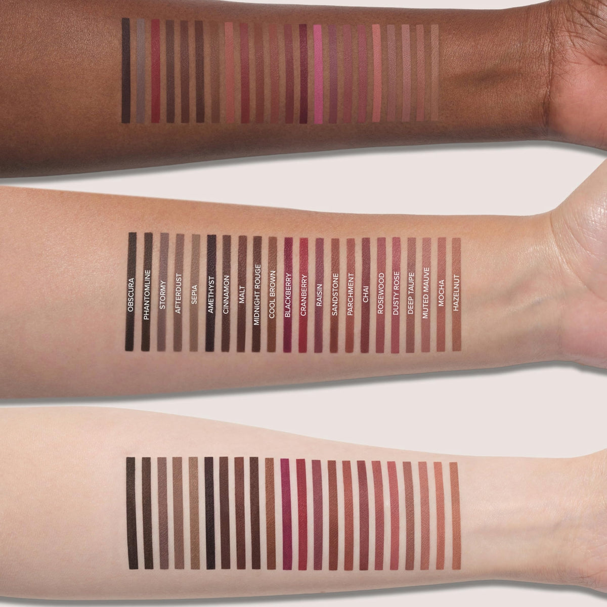 Anastasia Beverly Hills Lip Liner Precision Matte swatch on skin
