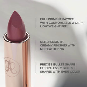 Anastasia Beverly Hills Matte Lipstick applied on model's lips