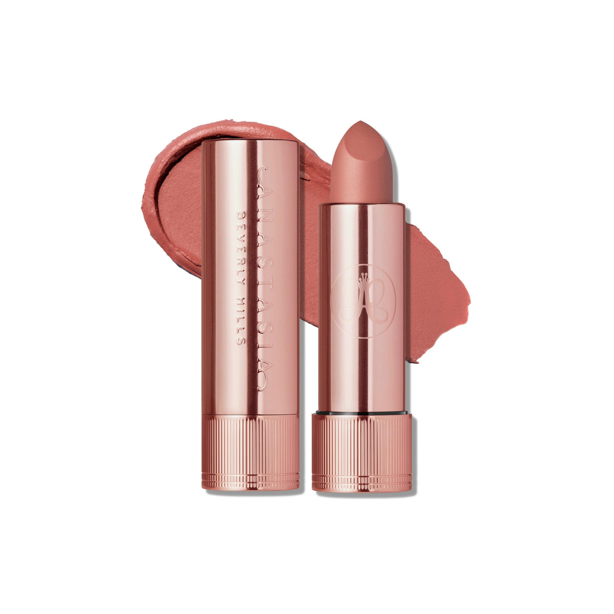 Anastasia Beverly Hills Matte Lipstick Full-Pigment Velvet Colour front view