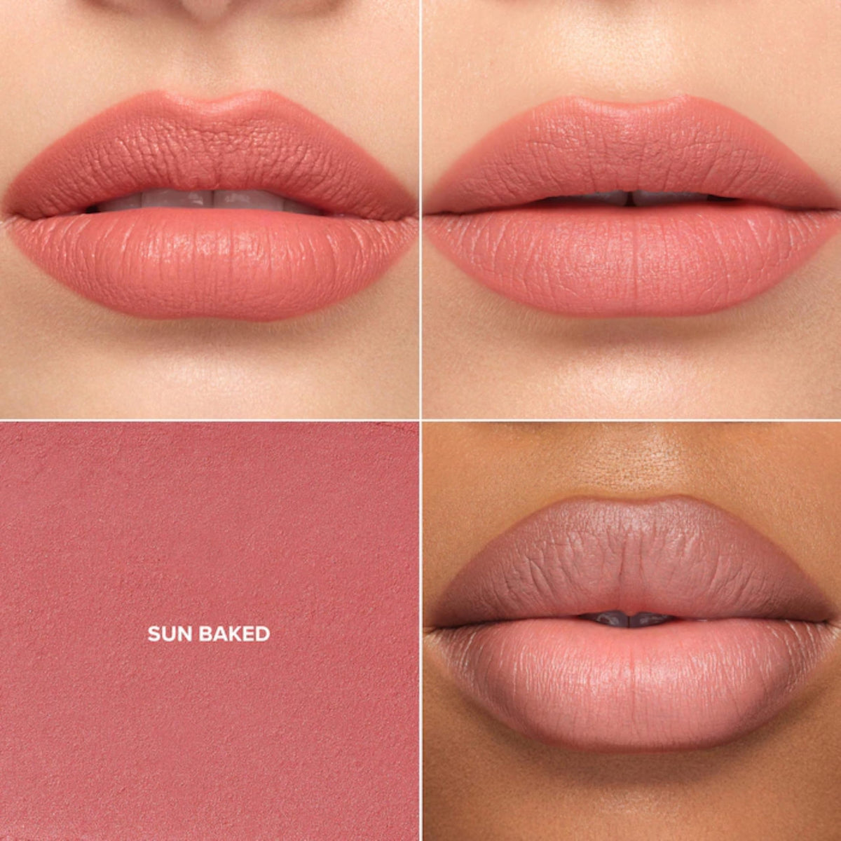 Anastasia Beverly Hills Matte Lipstick swatch on skin