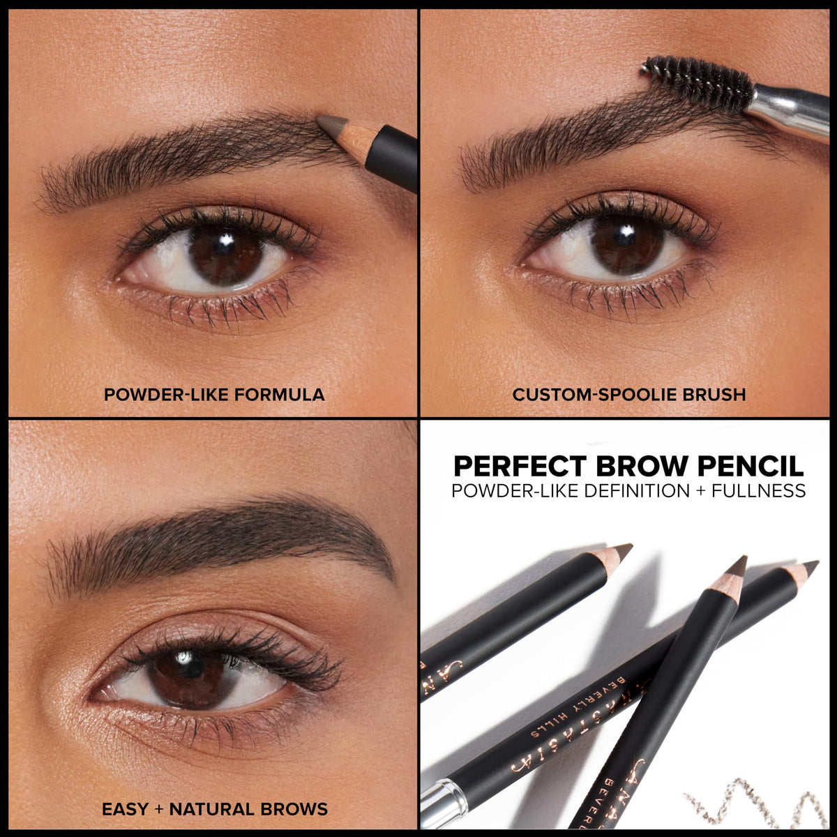 Anastasia Beverly Hills Perfect Brow Pencil Granite with other makeup products