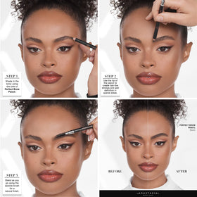Anastasia Beverly Hills Perfect Brow Pencil showing wax formula