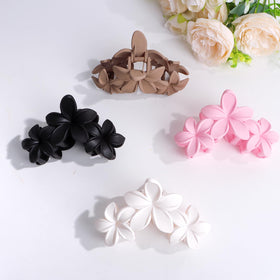 ANBALA flower hair accessories packaging showing all four clips