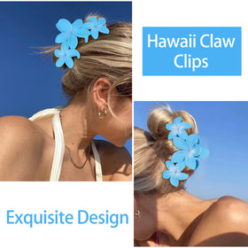 ANBALA Flower Hair Clips on a model's hair