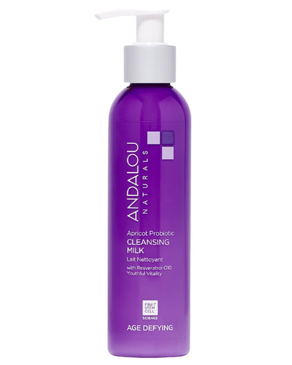 Andalou Naturals Age Defying Apricot Probiotic Cleansing Milk front view