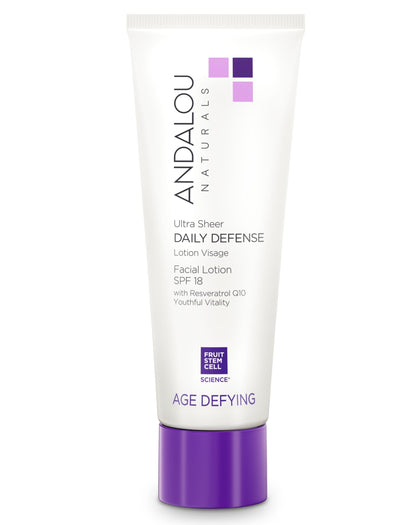 Andalou Naturals Age Defying Ultra Sheer Daily Defence front view