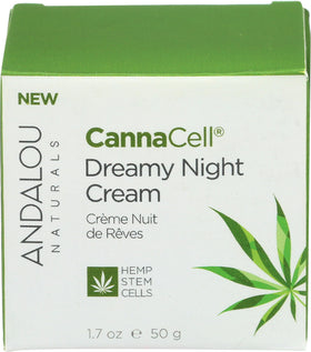 Andalou Naturals Dreamy Night Cream 1.7oz front view