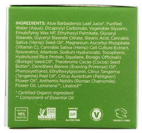 Andalou Naturals Dreamy Night Cream ingredients list