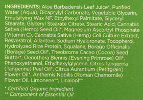 Andalou Naturals Dreamy Night Cream texture close-up
