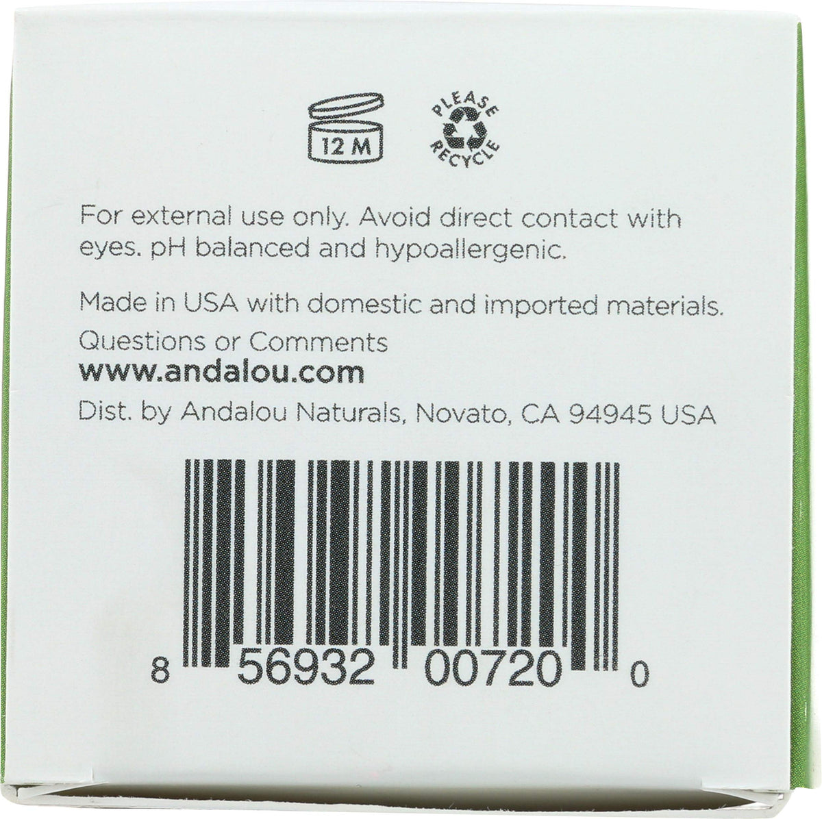 Andalou Naturals Dreamy Night Cream with botanical elements