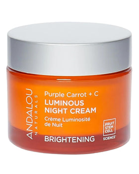 Andalou Naturals Purple Carrot Night Cream front view