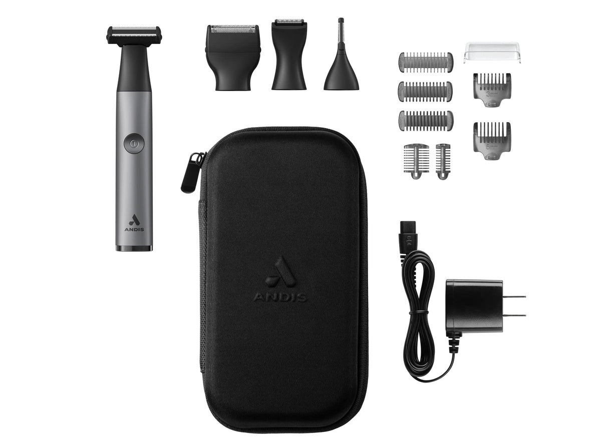 Andis inEDGE Trimmer with cleaning brush