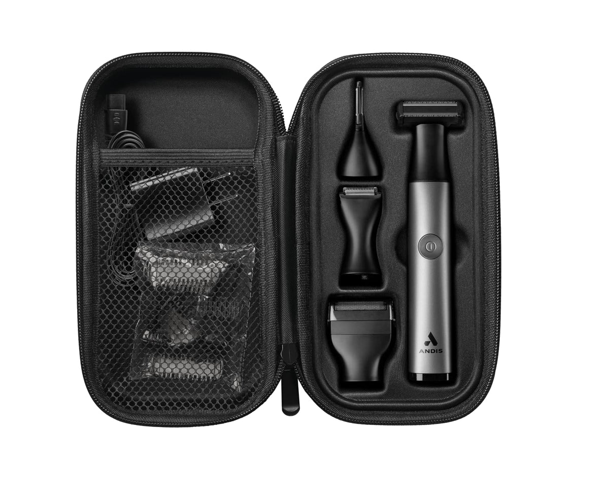 Andis inEDGE Trimmer with foil shaver attachment
