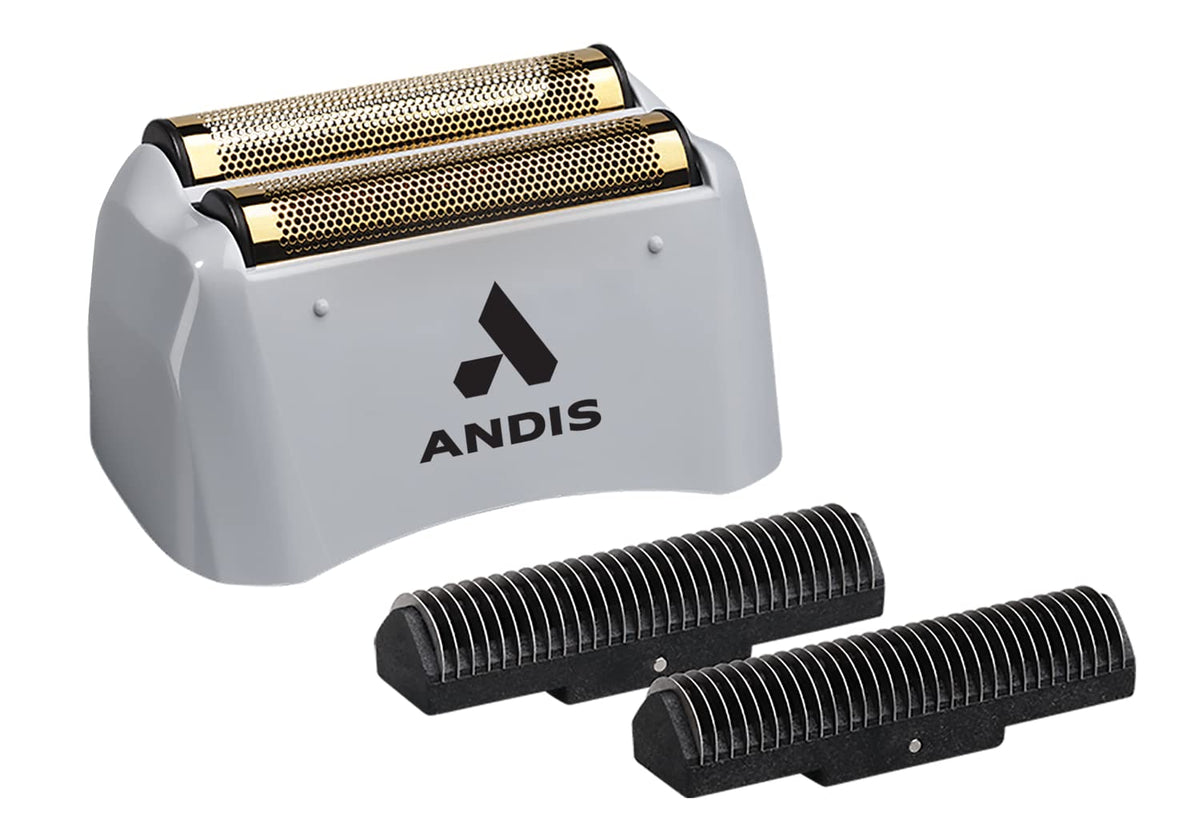 Andis ProFoil Lithium TS-1 replacement foil and cutter front view