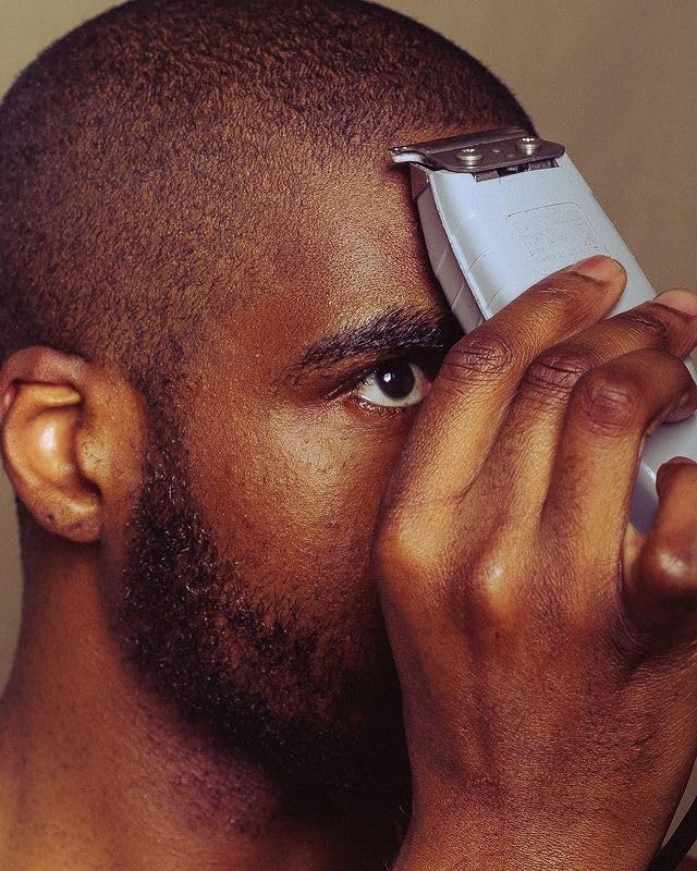 Andis T-Outliner trimmer in use for beard grooming