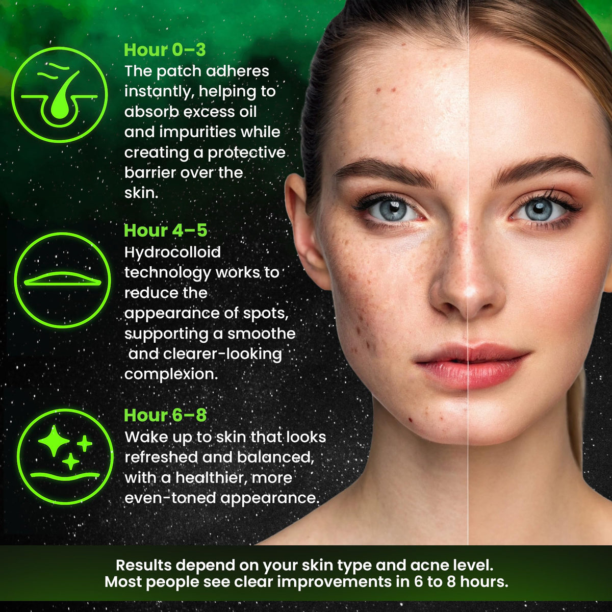 Andlane Star Pimple Patches in a gift box presentation