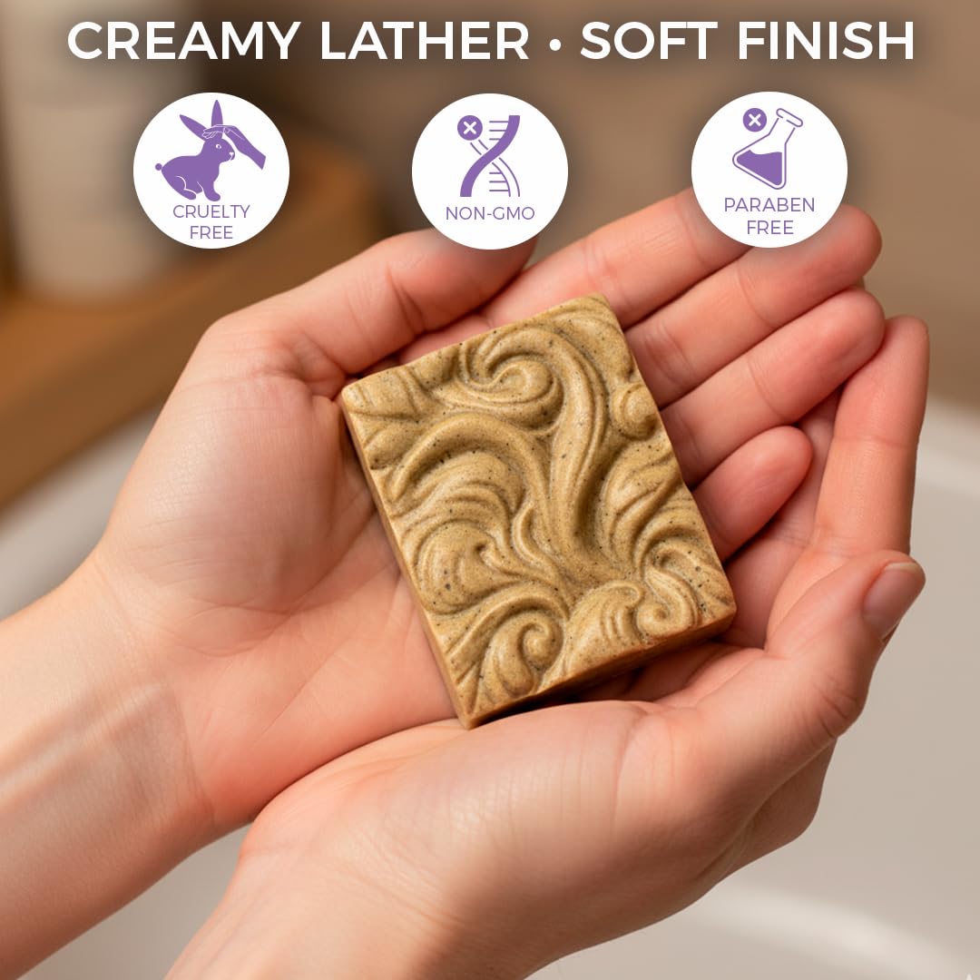 Angel's Skin Natural Wart Remover Soap with a draining soap dish