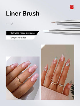 Angled nail brush included in MelodySusie set