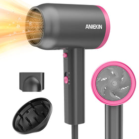 ANIEKIN Hair Dryer 1875W front view with diffuser