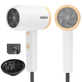 ANIEKIN Hair Dryer front view with diffuser attachment