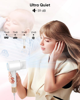 ANIEKIN Hair Dryer packaging with product details