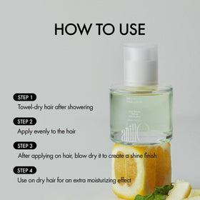 ANILLO Lime Hair Essence 50ml on a bathroom counter