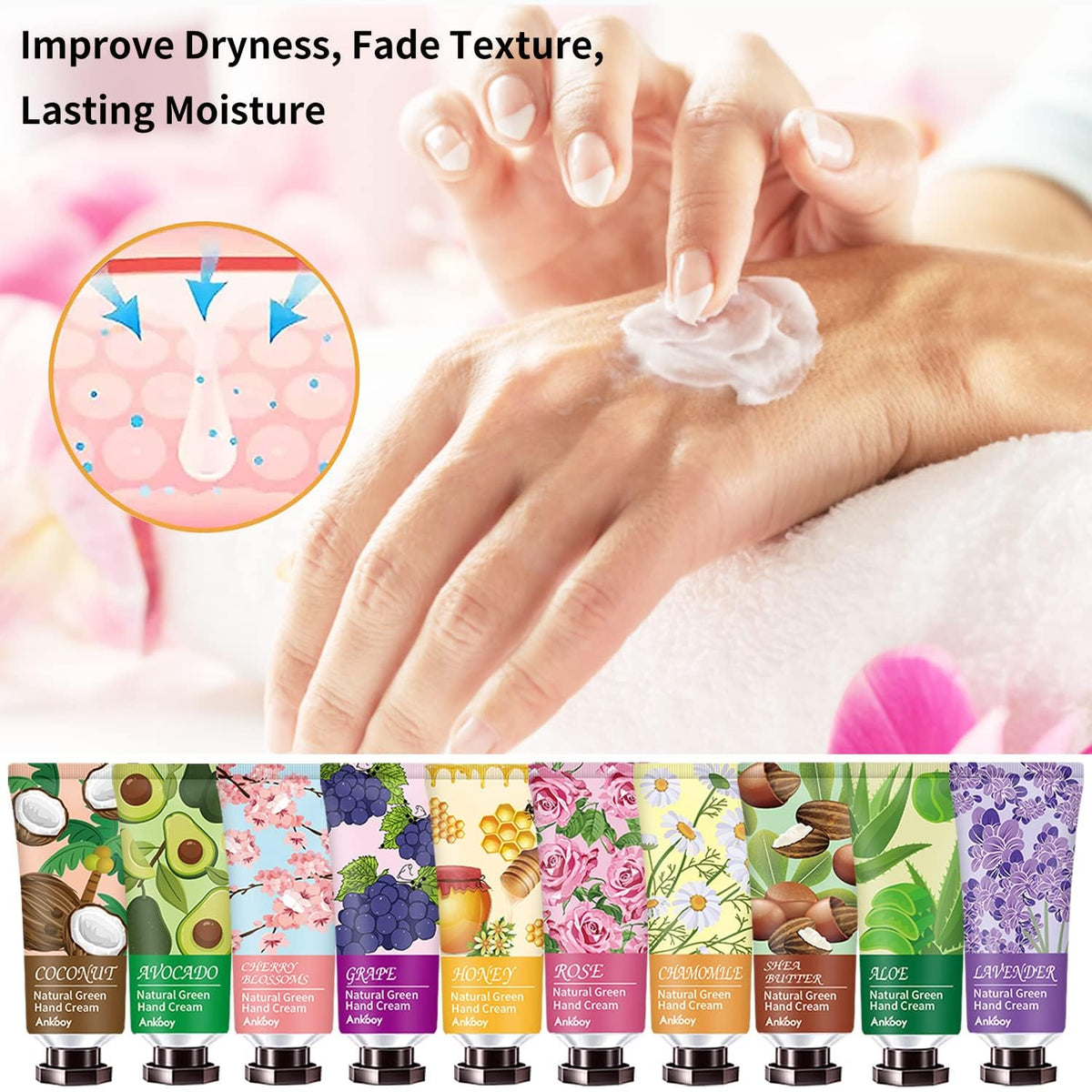 ANKOOY hand cream set perfect for gifting on special occasions