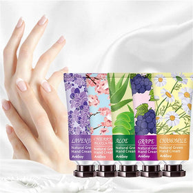 ANKOOY hand cream variety pack showing different scents
