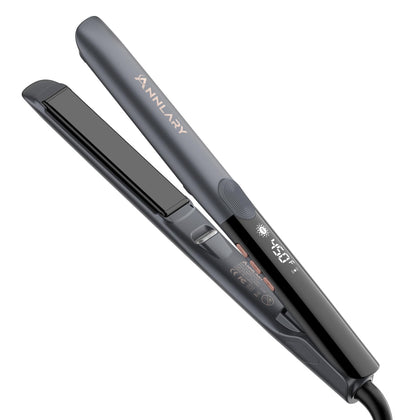 ANNLARY 1 Inch Hair Straightener and Curler front view