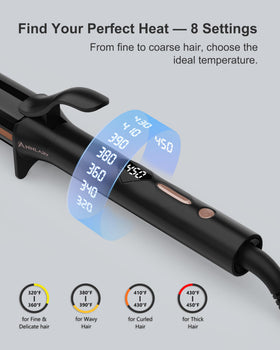 ANNLARY Curling Iron packaging front view
