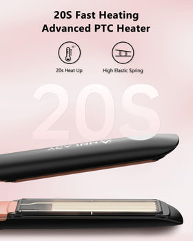 ANNLARY hair straightener dual voltage feature overview