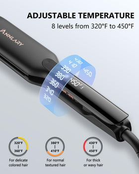 ANNLARY Hair Straightener heat-resistant silicone pad