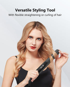ANNLARY hair straightener with 360° swivel cord