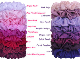 AnnushkaHomeDecor Big Scrunchie on a ponytail