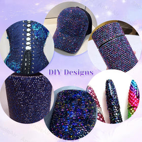AnoleAir rhinestones displayed in packaging