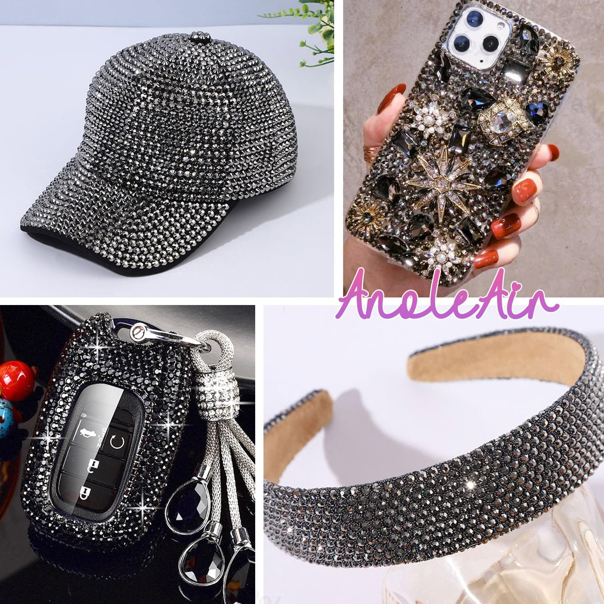 AnoleAir rhinestones kit beautifully packaged for gifting
