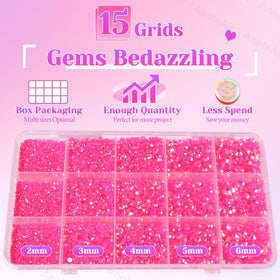 AnoleAir rhinestones kit with included tweezer and pickup pencil