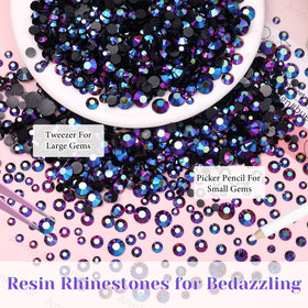 AnoleAir rhinestones used on a decorated tumbler