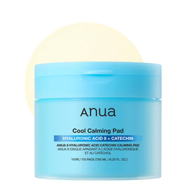 ANUA 8 Hyaluronic Acid Calming Pad front view with packaging