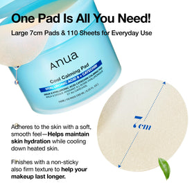 ANUA 8 Hyaluronic Acid Calming Pad side view