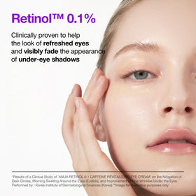 ANUA eye cream with a soothing background